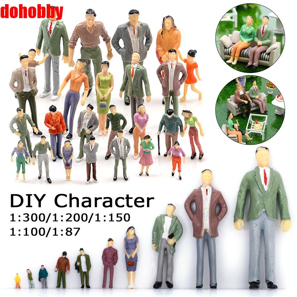 SOOTM 10/20/25/50pcs ของขวัญ ของเล่นตัวเลข ชุดโรงรถ ตัวเลขคน อาคารผู้โดยสาร ตัวอักษร DIY โมเดล ABS ราคา 99 บาท*ส่งฟรี