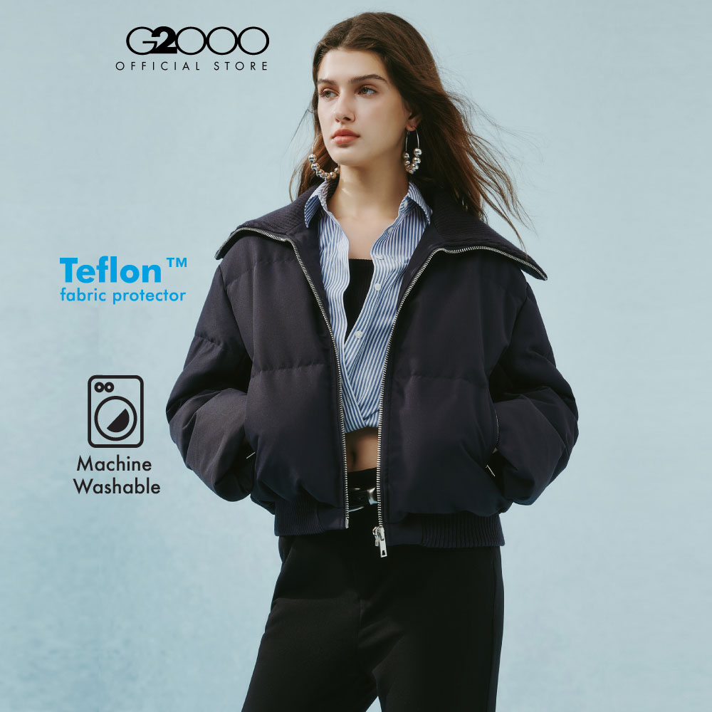 G2000 ดาวน์แจ็คเก็ตสำหรับผู้หญิง Boxy Fit 4829141079 (Boxy Fit) รุ่น 4829141079 NAVY ราคา 4,940 บาท*ส่งฟรี