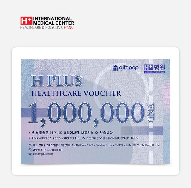 [12.12] Phiếu quà tặng Y Tế H Plus 1.000.000 VNĐ