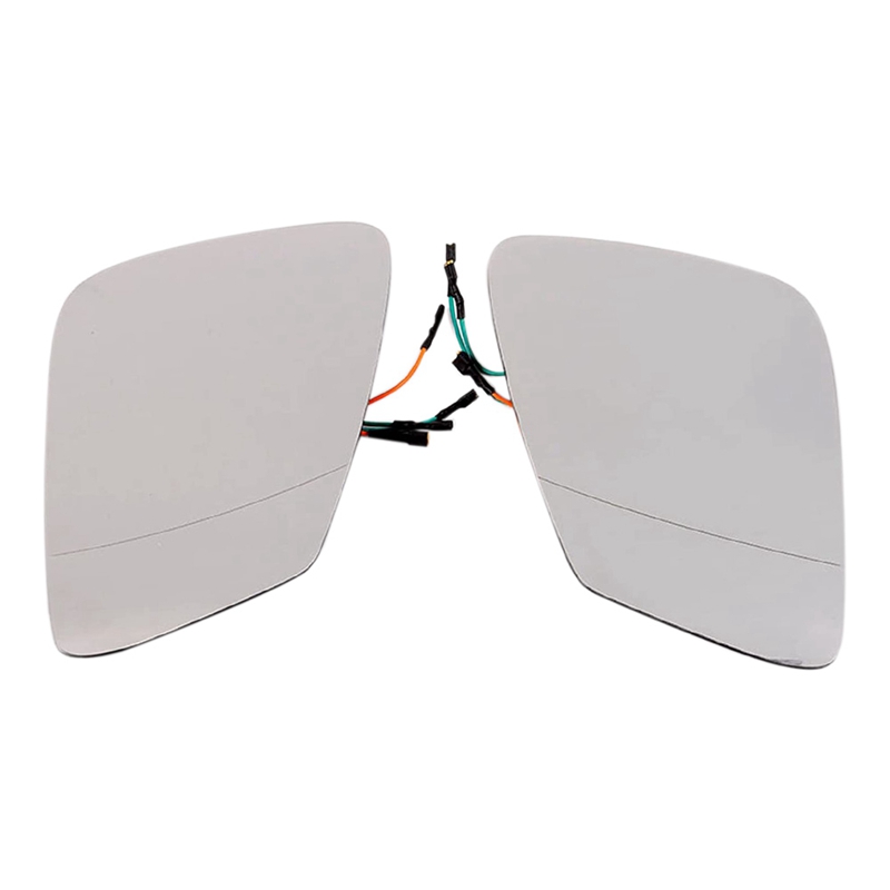 (ERMB) Car Heated Glass Rearview Mirror Reversing Rearview Mirror Side Wing Mirror Glass for - F01 F02 F03 F04 F06 F10 F18