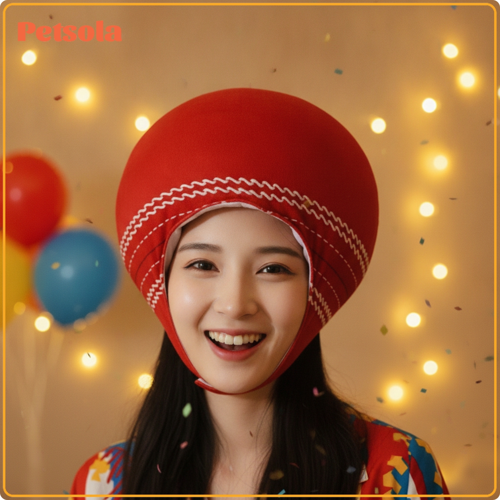 petsola Full-Head Cricket Ball Mask Soft Soft Mask with Seams Oversized Novelty for Partygoers, Cosplayers, Cosplay ราคา 2,583 บาท*ส่งฟรี