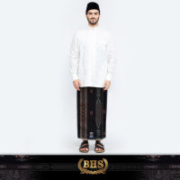 Sarung BHS Classic Gold Motif C48 JGB Hitam Merah 03