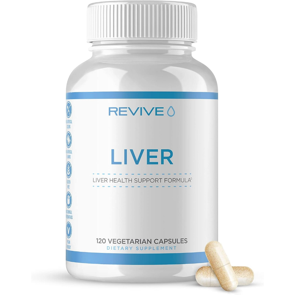 REVIVE Liver 120 viên Bảo vệ sức khỏe gan, giải độc và phục hồi by CBUM
