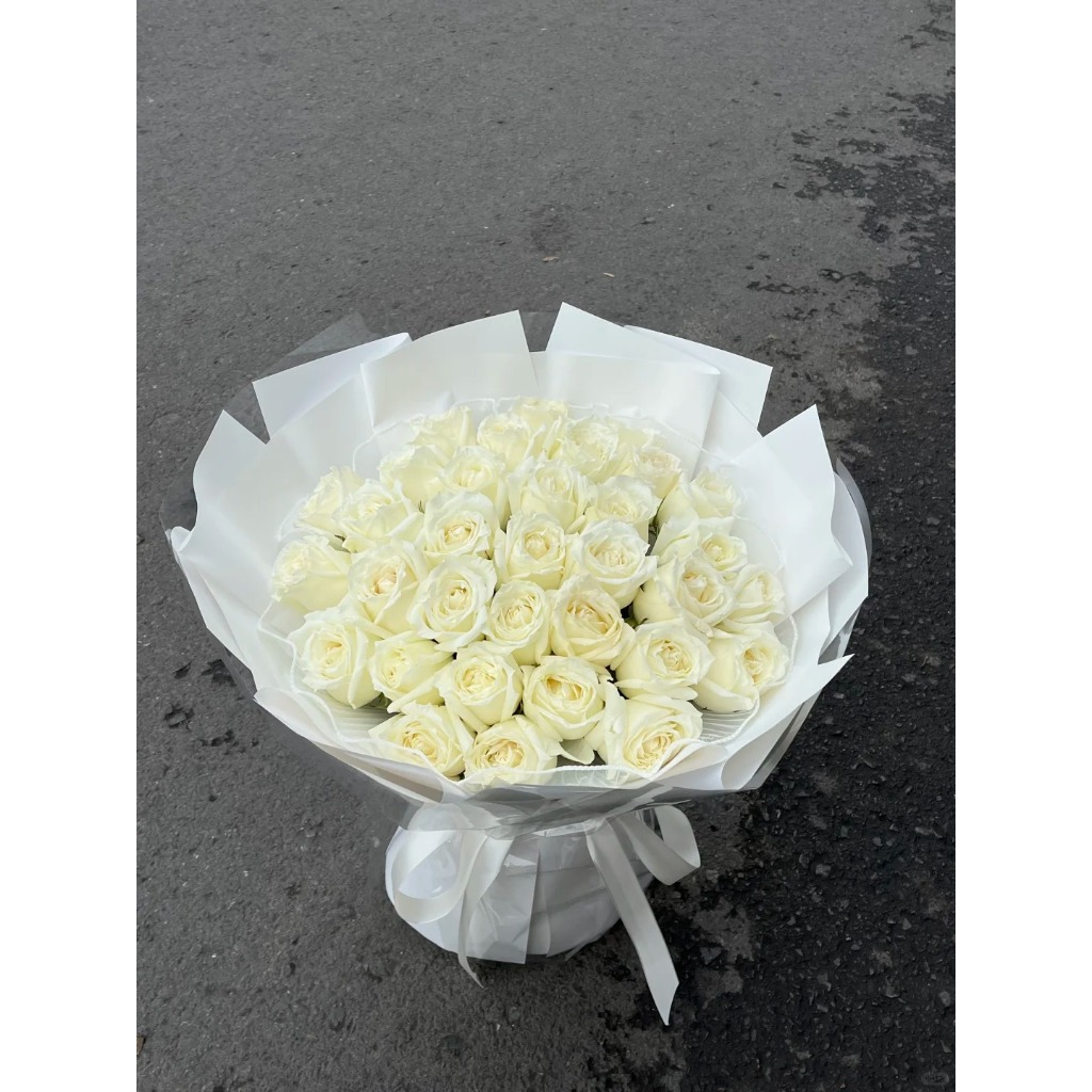 KOREAN NEW Buket wisuda 30 mawar bunga abadi kado mewah kado hari valentine untuk pacar atau istri