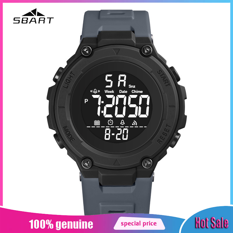 Fashion Digital Sports Watch with Night Light, Timer and Alarm ราคา 89 บาท*ส่งฟรี