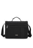 Swiss Polo - Mens Messenger Bag / Sling Bag / Crossbody Bag - Black (Male)
