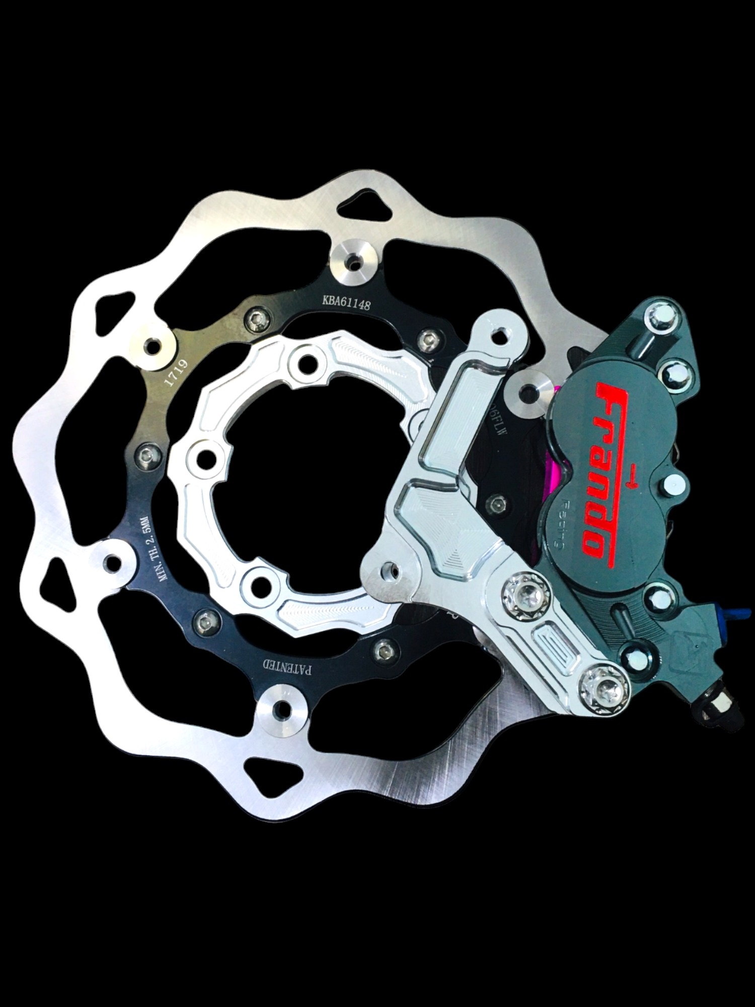 [Có bảo hành] Combo heo pát đĩa vario/click 150 size 260mm kèm 2 ốc salayza ms:4554