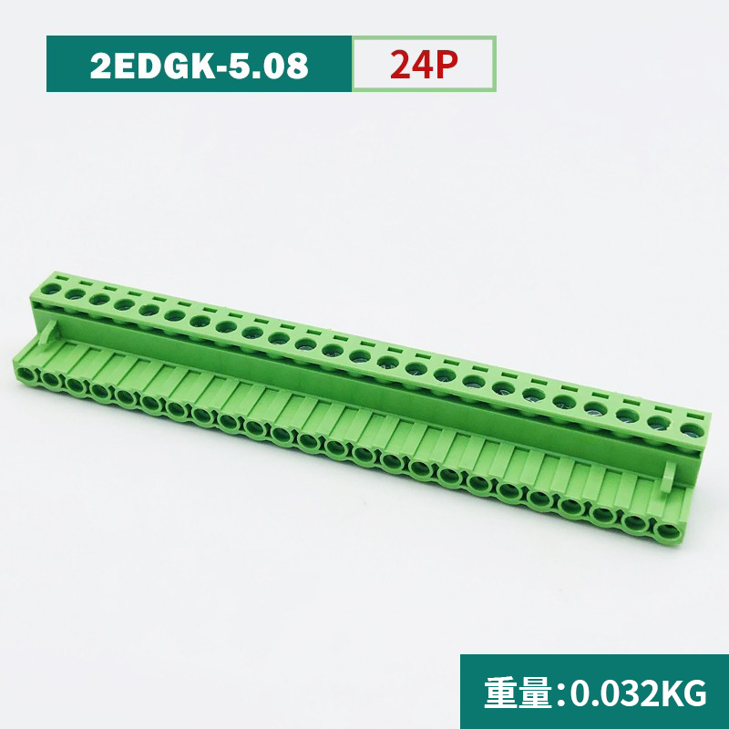 Khối Đầu Nối Tháo Lắp 2EDGK 5.08mm 24P | Tùy chọn Từ 2P-24P – Kết Nối PCB An Toàn, Bền Bỉ