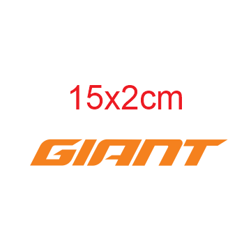 01 Logo Tem Decal GIANT Tem Chữ GIANT Dán Xe Đạp Fixed Gear Nhiều Màu Tùy Chọn Chống Nước Có Keo Dán