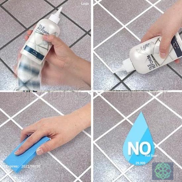 Sơn kẻ chỉ gạch nền nhà, keo chà ron sứ đa năng hàn quốc tile reform 280ml