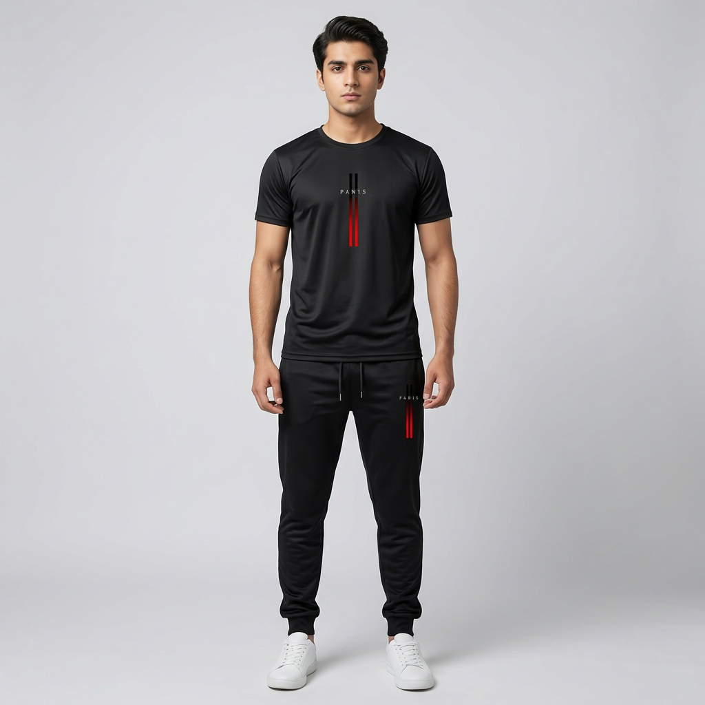 NEW ARRIVAL 2 PC PRINTED SUMMER TRACKSUIT FOR MEN _ SOFT AND COMFORTABLE FABRIC SUMMER TRACKSUIT FOR MEN _TRACKSUIT FOR MEN_ PREMIUM T SHIRT AND TROUSER SET PRINTED SUMMER TRACKSUIT FOR MEN_TRACKSUIT FOR BOYS. ( MULTIPLE COLORS)