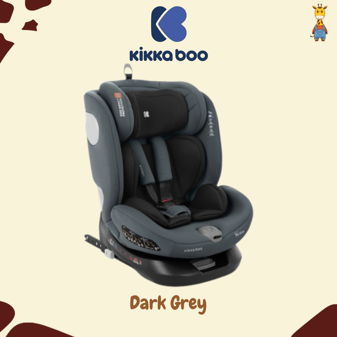 Kikkaboo Carseat 40-150 cm i-Moove i-Size - Kursi Mobil bayi