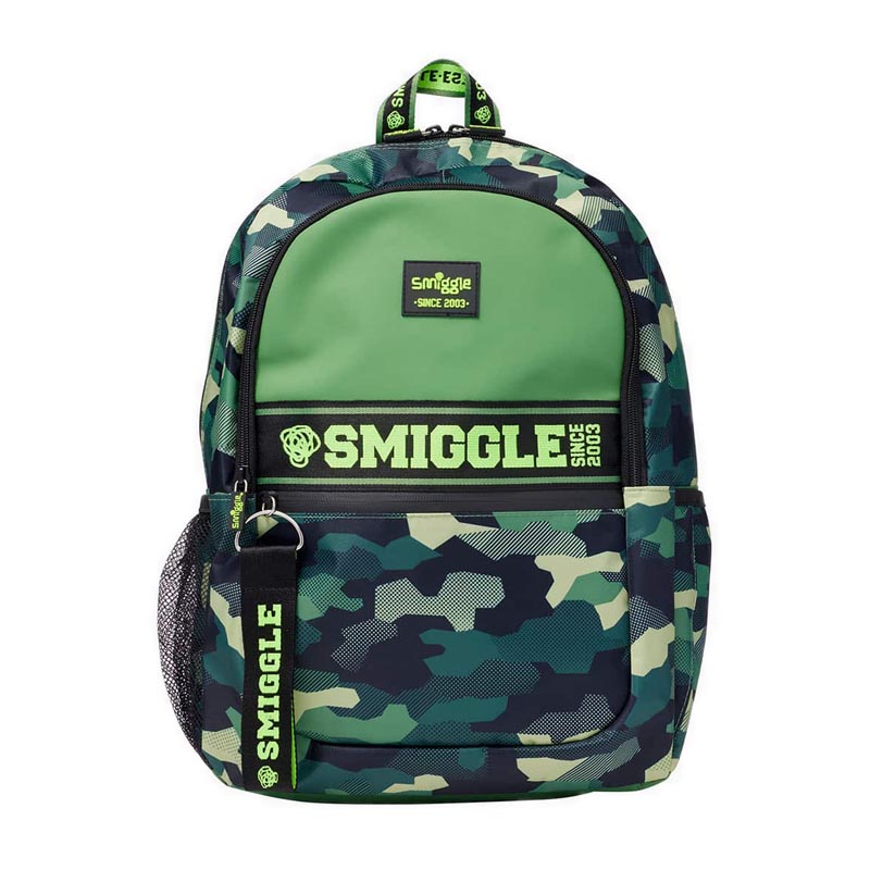 Smiggle Smiggler3 Classic Backpack Khaki - IGL449543KHA