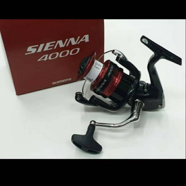 jual reel shimano sienna 4000fd 4000 Front Drag Spinning Clam Sports, Fitness & Outdoors It should be noted that the coil is aluminum Shimano Sienna 4000 FG Spinning