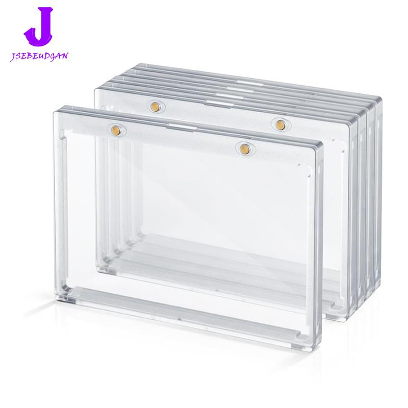 【Huang Li Electronics】One Touch Card Case Holder 5 Pack 175pt Vertical Booklet Magnetic Card Holder for Trading Cards, Baseball Card Holder ราคา 587 บาท*ส่งฟรี