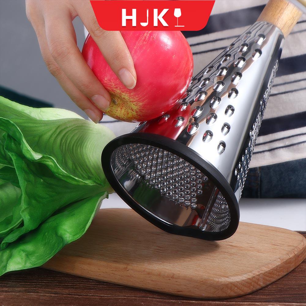 HJKL Hướng dẫn sử dụng Nhà bếp Máy Băm Máy chế biến thực phẩm Máy thái Tay cầm bằng gỗ Dụng cụ nạo Dụng cụ cắt rau củ Dụng cụ nạo cà rốt Dụng cụ gọt vỏ
