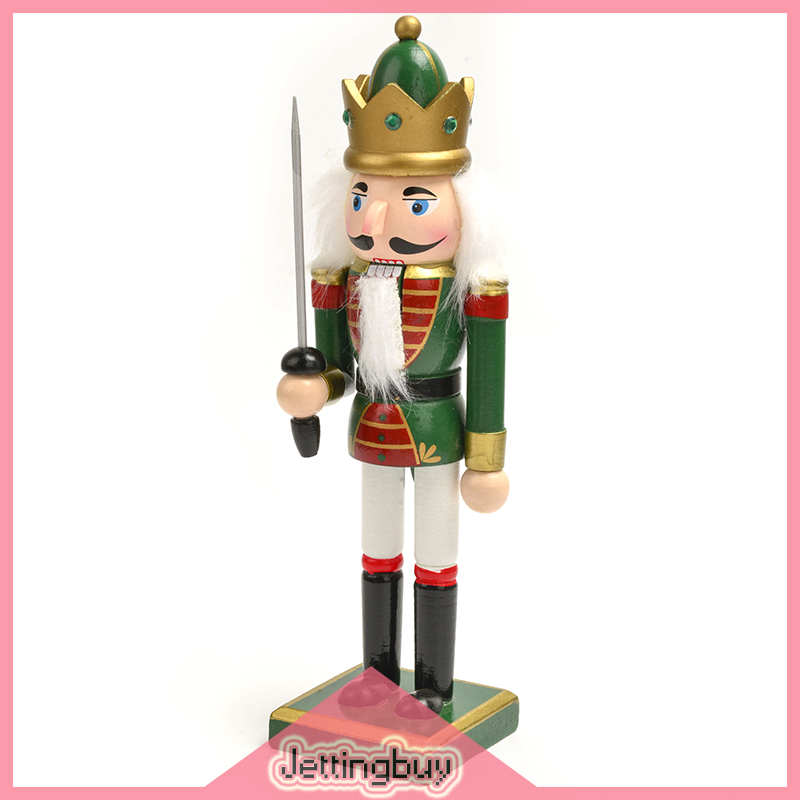 Jettingbuy Flash Sale Candy Series Wooden Nutcracker Christmas Soldier