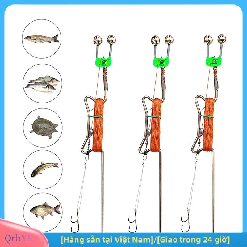 Charm [Hàng sẵn tại Việt Nam] Cần câu cá tự động nhỏ Cần Câu Cá tự động lười biếng Cần Câu Cá lò xo