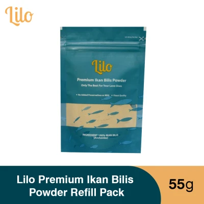 Lilo Premium Ikan Bilis Powder Refill Pack (55g)