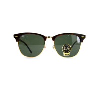 Ray-Ban Unisex Tortoise Metal Clubmaster RB3016F/W0366