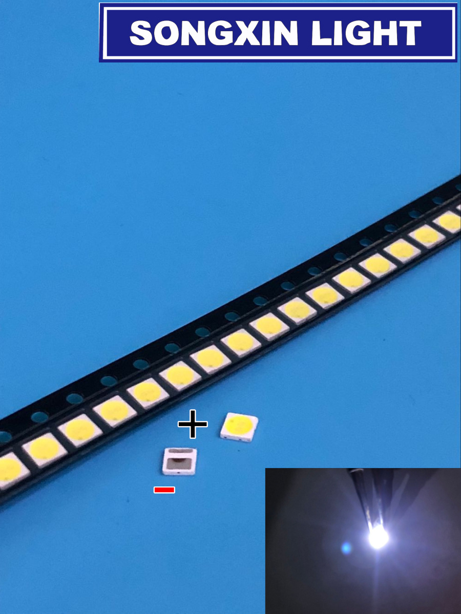 500pcs Lextar Led Backlight High Power Led 1.8w 3030 6v Cool White 150-187lm Pt30w45 V1 Tv Application 3030 Smd Led Diode