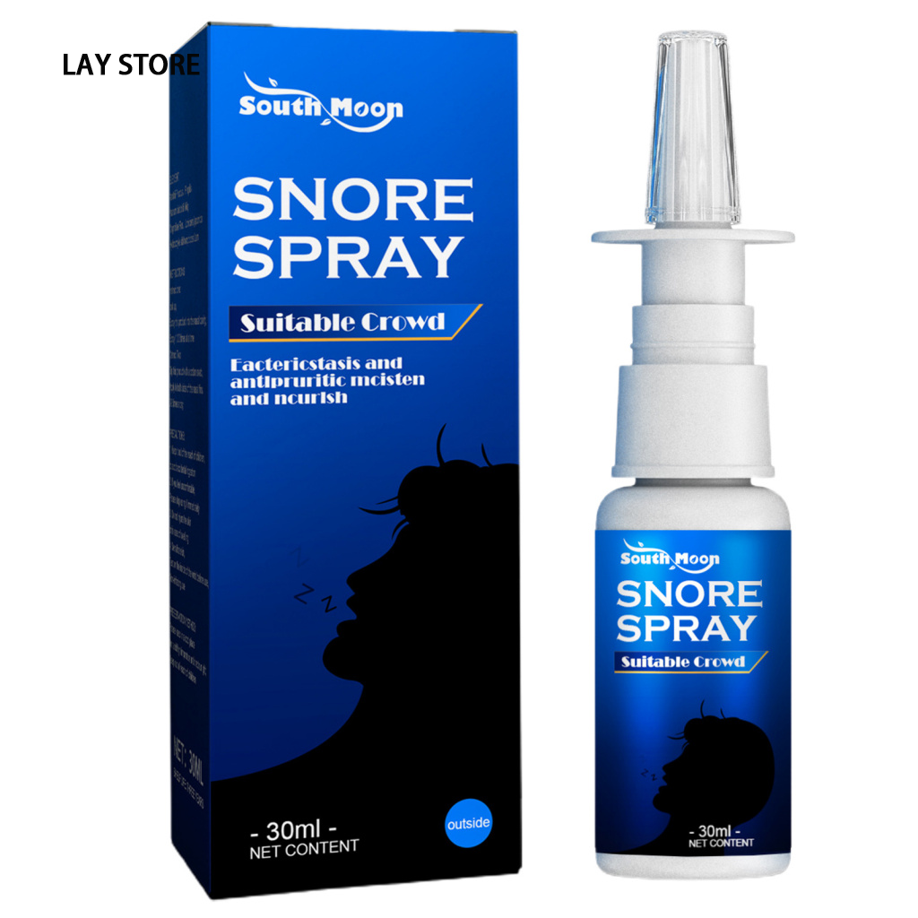 OUDAIXIU Anti snoring spray FAB 30ml relieves pressure and improves breathable snoring status ราคา 27 บาท*ส่งฟรี