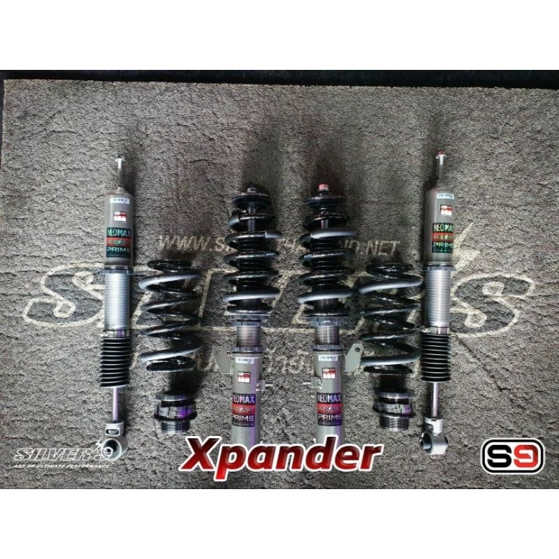 Shock Strut with Adjustable Threads, Silver, Neomax Prime Model, Fits Xpender Cars. ราคา 21,400 บาท*ส่งฟรี