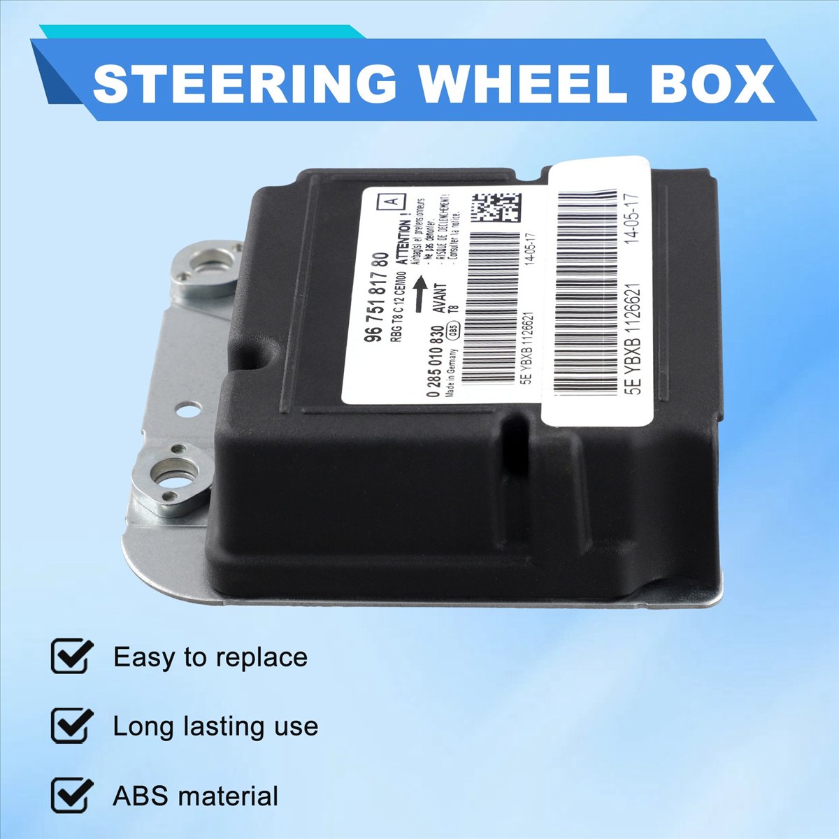 6546CG Car Steering Wheel Sensor Control Box for 3008 3008 Chine 5008 S/G Harga  415 Ringgit*Penghantaran Percuma