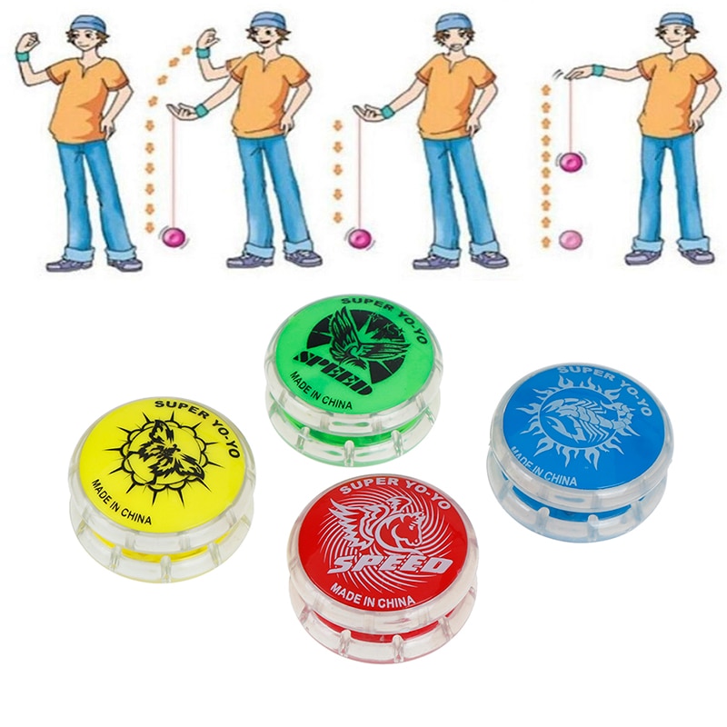 Ma thuật yoyo Bóng đồ chơi cho trẻ em đầy màu sắc nhựa dễ dàng để thực