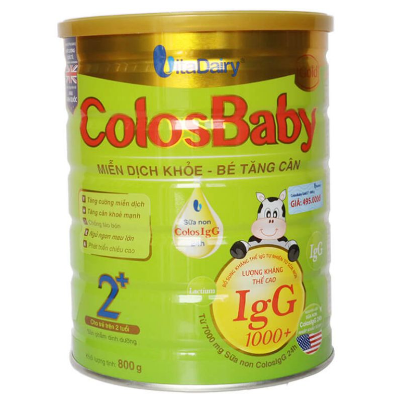Sữa colosbaby gold 1000igg 2+ 800g