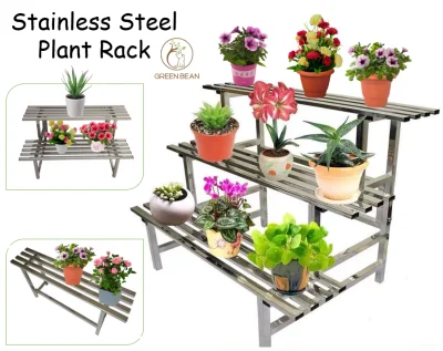 Stainless Steel Plant Rack Plant Stand Flower Rack Plant holder Plant Pot Outdoor Indoor