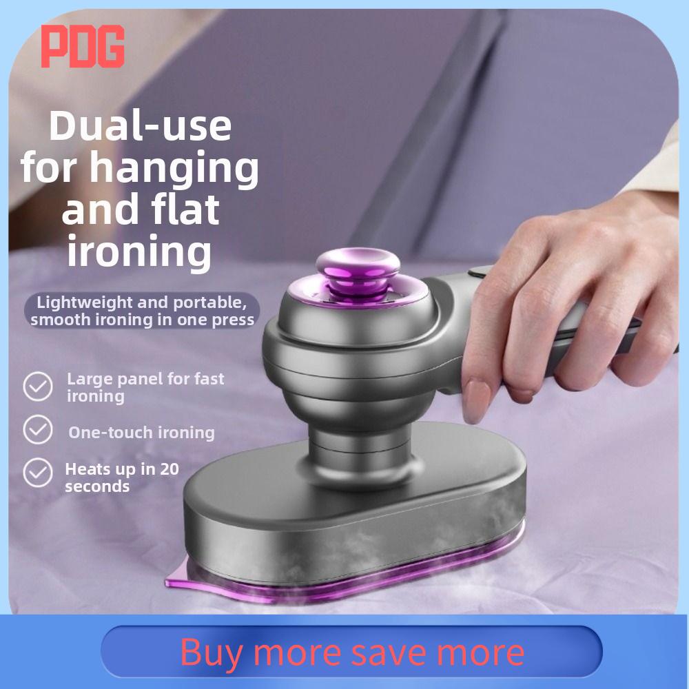 PDG Cầm tay 1000W là bàn ủi hơi nước Có thể xoay Di động Bàn ủi hơi nước mini  Làm  nhanh 20 giây Bàn ủi điện Du lịch gia đình