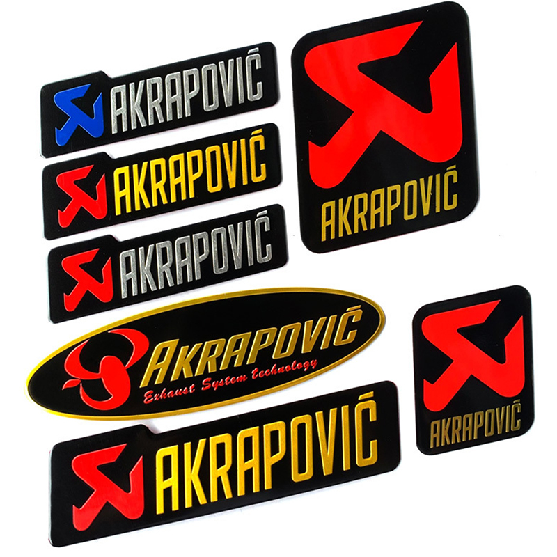 MAOHONG Scorpio Exhaust PIPE decals สติกเกอร์อลูมิเนียมทนอุณหภูมิสูงกันน้ำตกแต่งบุคลิกภาพรถจักรยานยนต์แก้ไขอุปกรณ์เสริมสติ๊กเกอร์ ราคา 13 บาท*ส่งฟรี