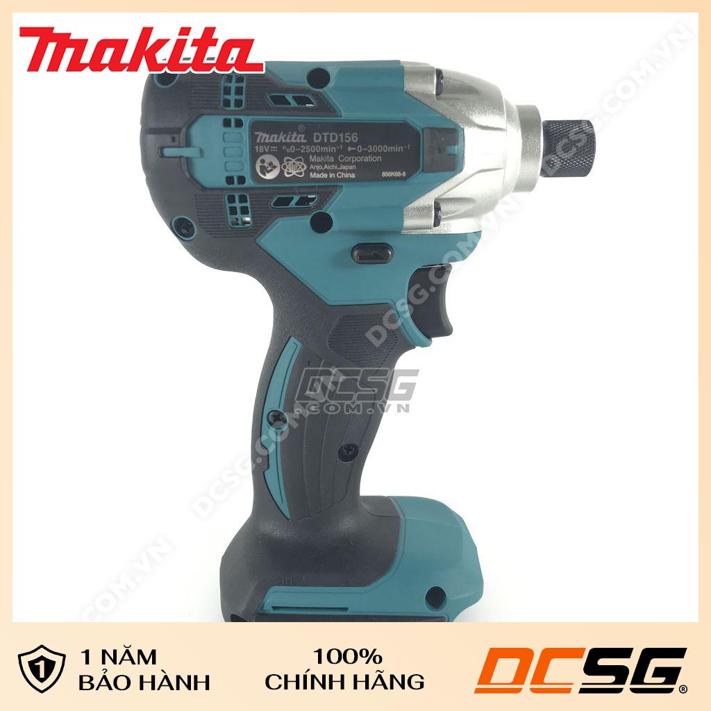 Máy Vặn Vít Dùng Pin 18V Makita DTD156Z (Không Pin Sạc)
