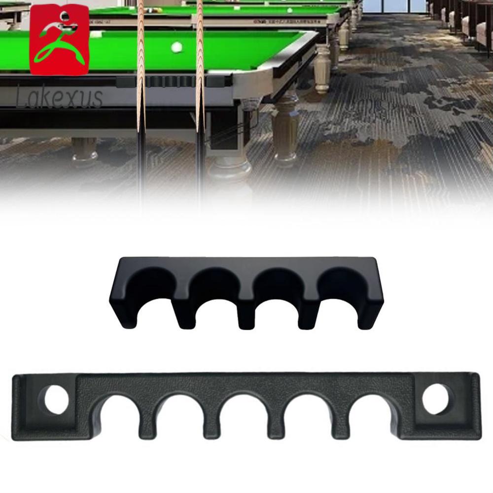 Lakexus 1 cái Giá đỡ bida chuyên nghiệp 4-5 lỗ với mặt sau dính và phụ kiện bida có khe phấn dành riêng
