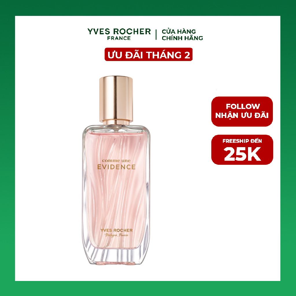 Nước hoa Yves Rocher Eau De Parfum Comme Une Evidence 50ml