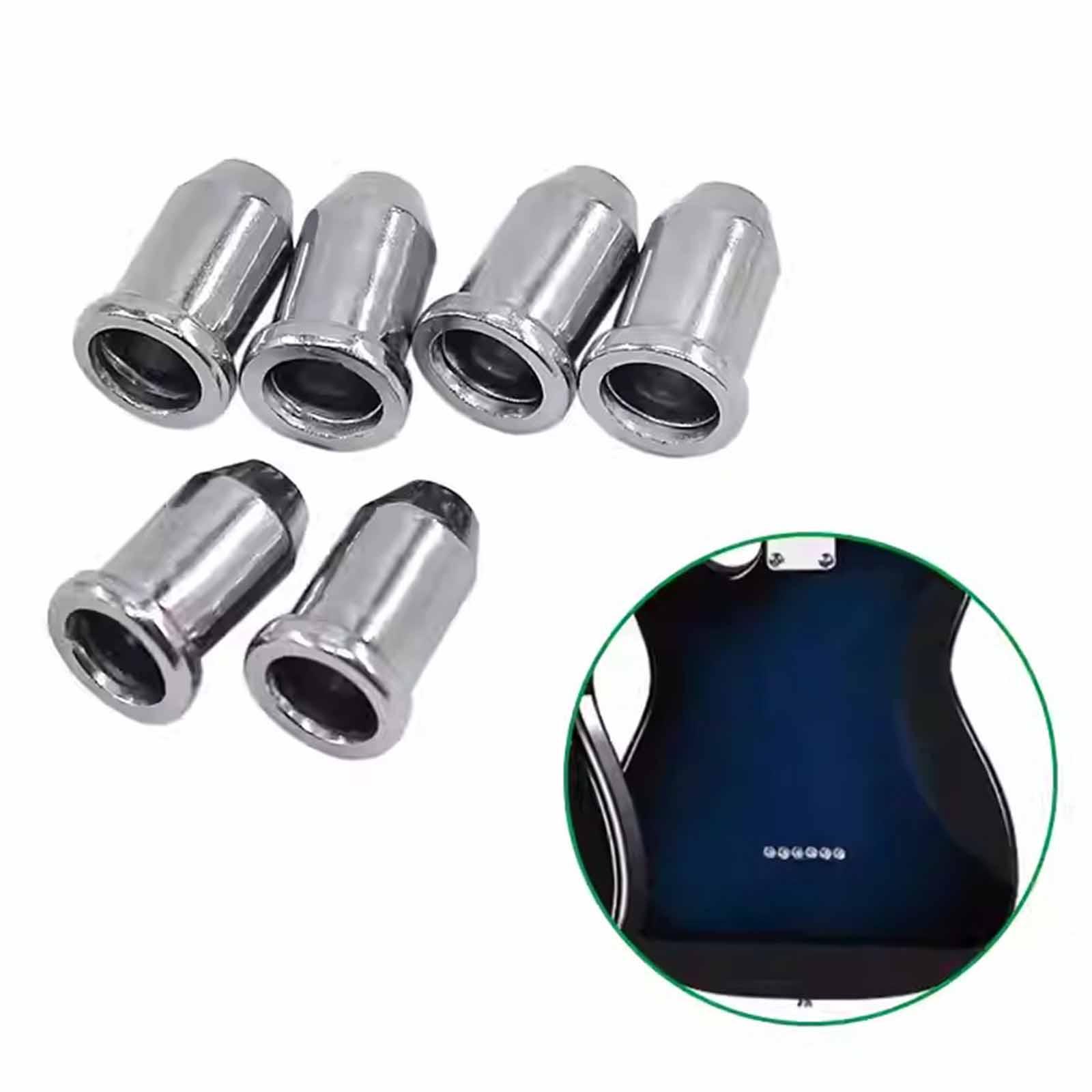 Miracle Shining 6x Guitar String through Body Ferrules Bushing Replacement ราคา 4,665 บาท*ส่งฟรี