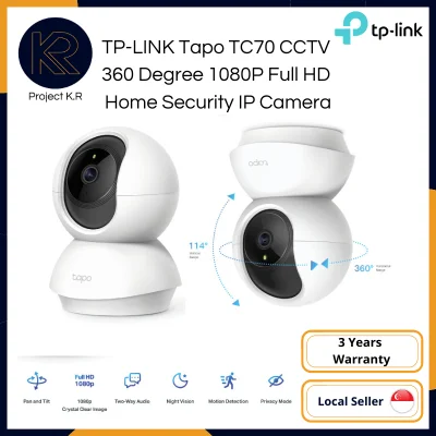(LOCAL]) TP-LINK TC70 360 Degree 1080P Full HD Home Security IP Camera 3m cable!