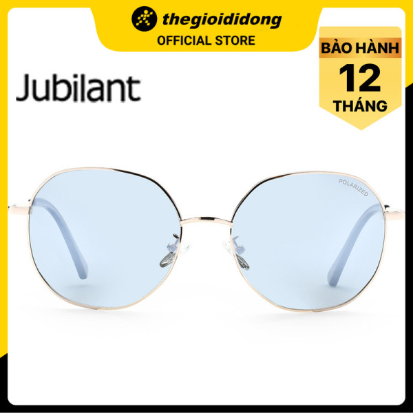 Giá bán Mắt kính thời trang Nam JUBILANT JS1771_58_C4 gọng tròn chống tia UV màu đen cá tính