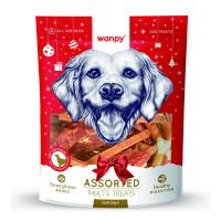 Wanpy Assorted Dog Treats | Jerky | Biscuit | Duck | Beef | Salmon | Chicken | Jerky