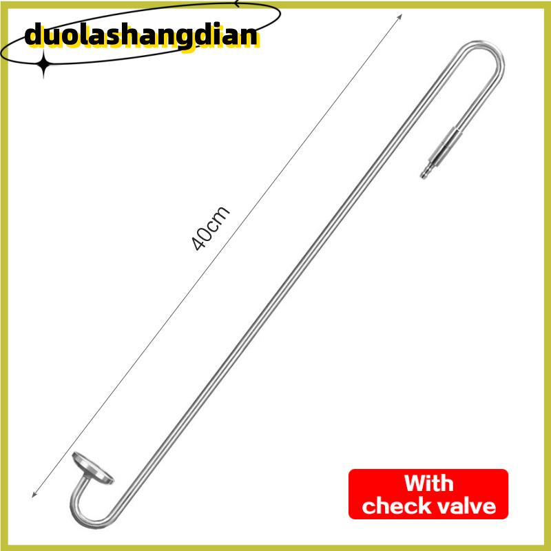 [Duola] Zrdr Aquarium CO2 Máy phun sương CO2 khuếch tán gương 304 thép không gỉ áp lực giảm solenoid van Refiner cho thực vật thủy sinh tăng trưởng Fish Tank CO2 Refiner - 5