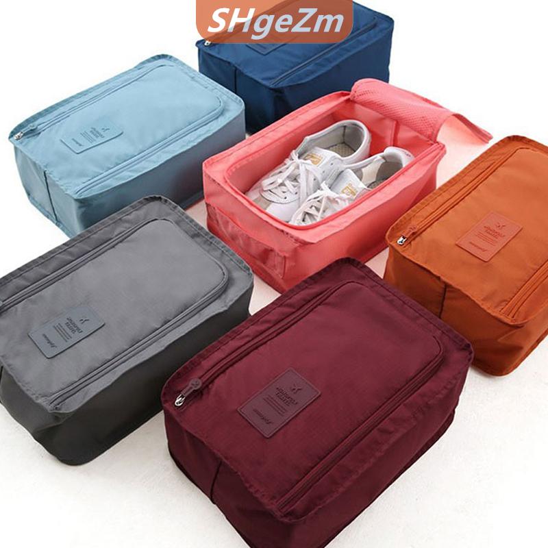 [COD] SHgeZm Giày không thấm nước Túi du lịch thuận tiện lưu trữ túi nylon lưu trữ di động Túi