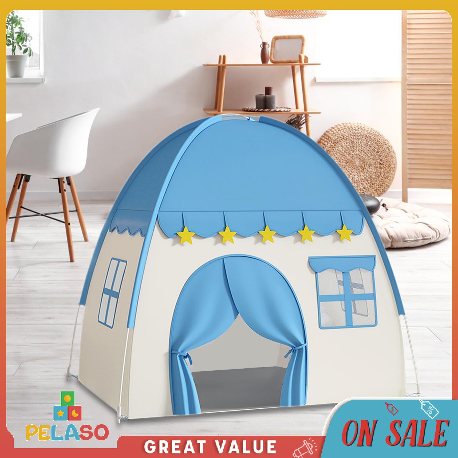 Pelaso lều chơi đùa Cho Trẻ Em Teepee chơi giả vờ phòng trẻ em Trang Trí Nội Thất Có Thể Giặt không gian lớn Playhouse Land Cho Bé Trai & Cô Gái Món Quà Sinh Nhật