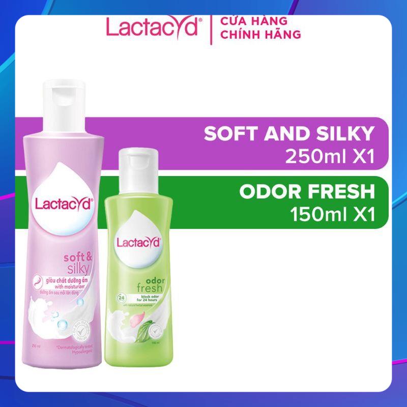 Dung dịch vệ sinh phụ nữ lactacyd ngăn mùi 24h 150ml - 250ml