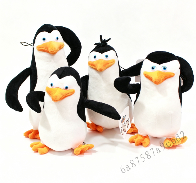 ของเล่นตุ๊กตานกเพนกวินน่ารัก - ตุ๊กตาสัตว์นุ่มสำหรับเด็ก