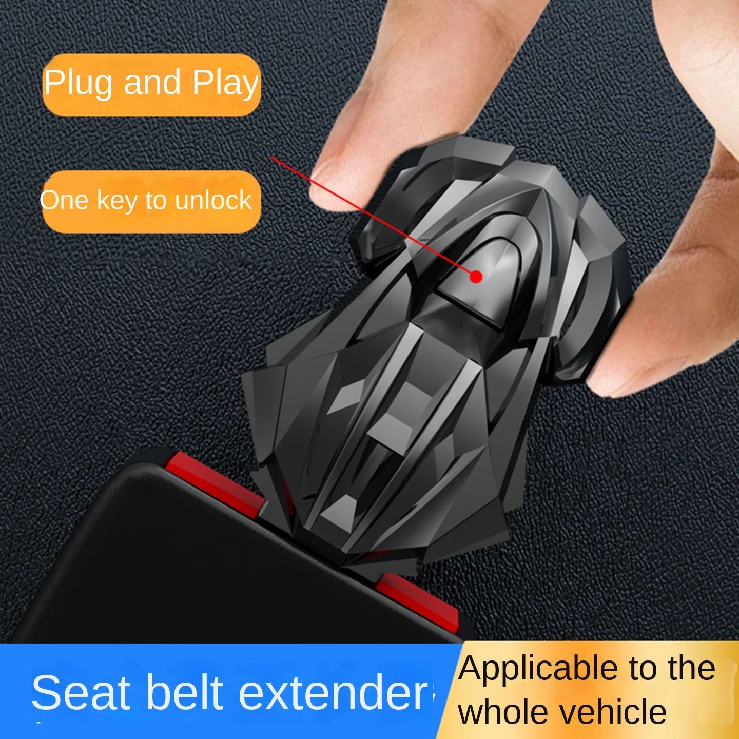 Car Vehicle Seat Belt Extension Extender Strap Safety Buckle Clip for Honda for BMW for Hyundai for Jeep for Mazda for Audi ราคา 321 บาท*ส่งฟรี