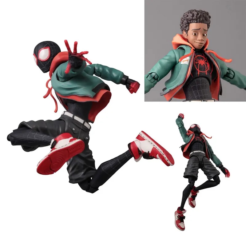 Miles Morales Mô hình nhân vật đồ chơi sưu tập người nhện qua Spider-câu thơ