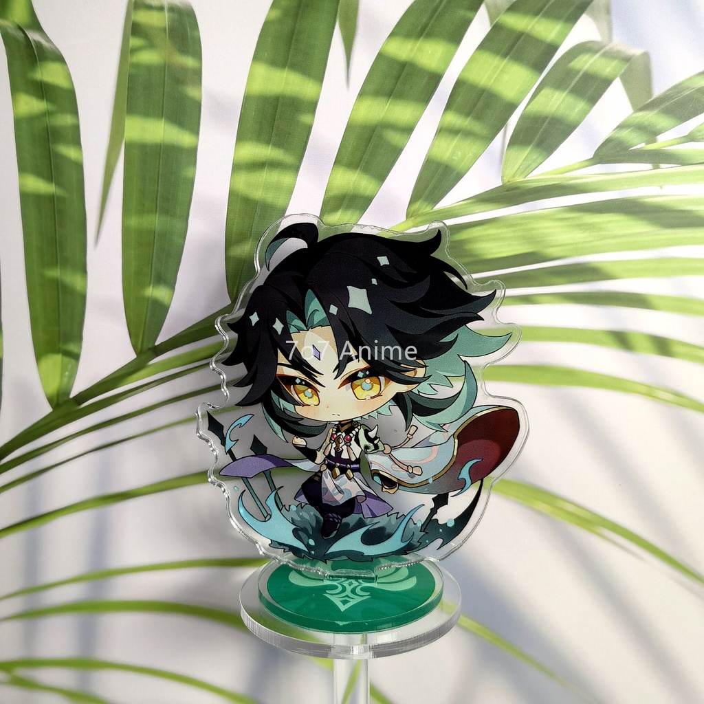 Mô hình Standee Anime Genshin Impact Tighnari Alhaitham Xiao Cyno Zhongli Nahida Wanderer Phụ kiện t