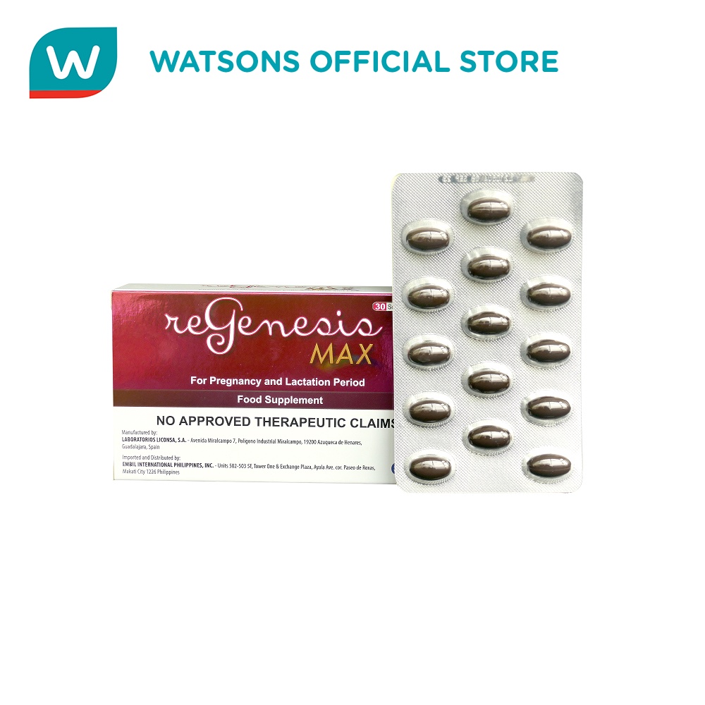Quality Goods REGENESIS Max Food Supplement 1s (sold per piece)