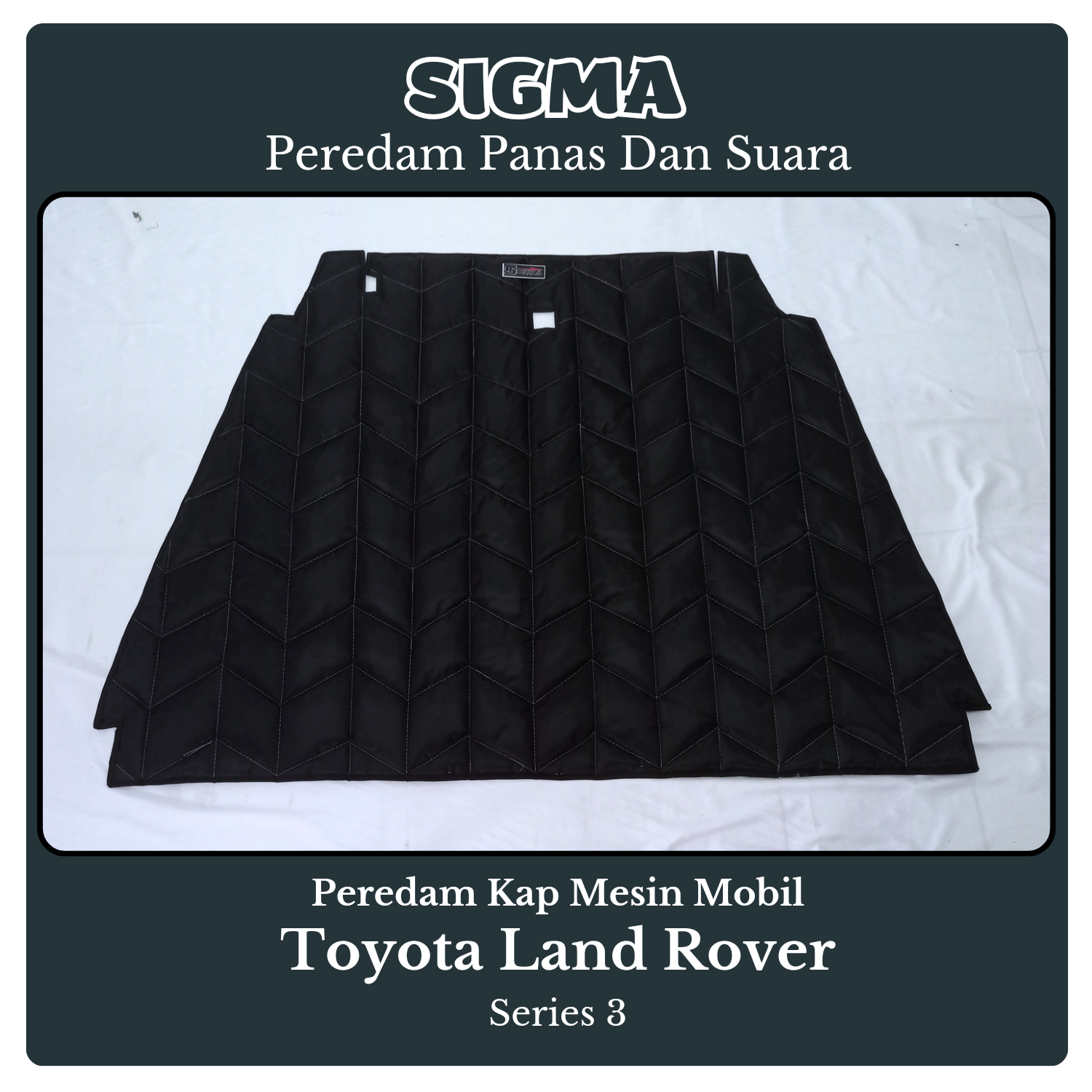 Peredam Panas Dan Peredam Suara Kap Mesin Mobil Toyota Land rover Series 3 Harga  500,000 Ringgit*Penghantaran Percuma